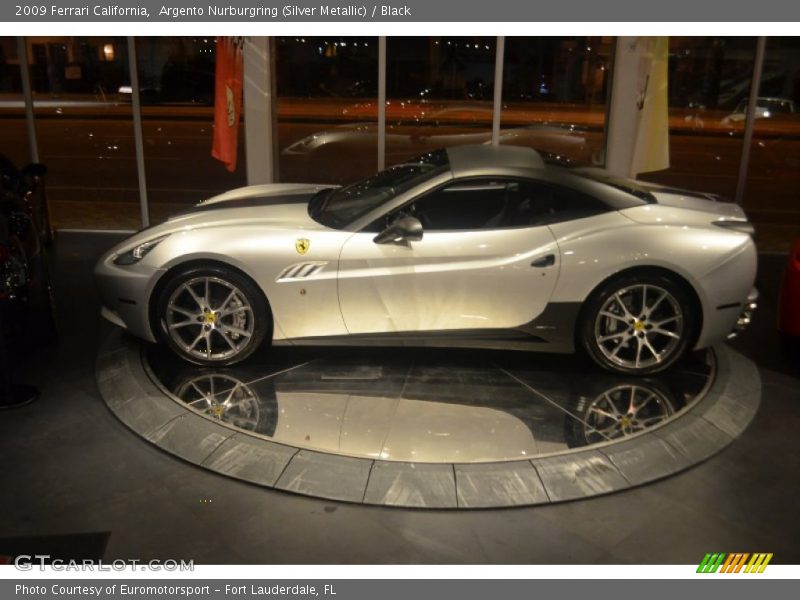 Argento Nurburgring (Silver Metallic) / Black 2009 Ferrari California