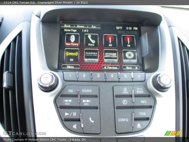 Champagne Silver Metallic / Jet Black 2014 GMC Terrain SLE