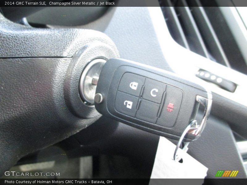 Champagne Silver Metallic / Jet Black 2014 GMC Terrain SLE