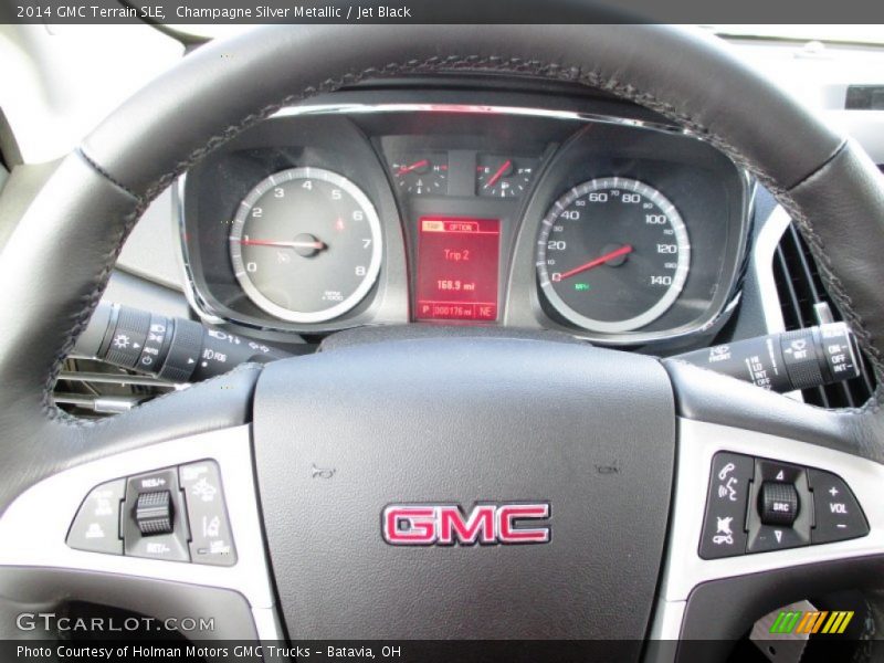 Champagne Silver Metallic / Jet Black 2014 GMC Terrain SLE