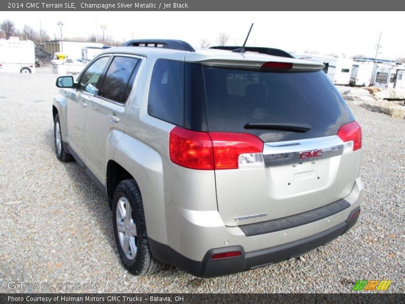 Champagne Silver Metallic / Jet Black 2014 GMC Terrain SLE