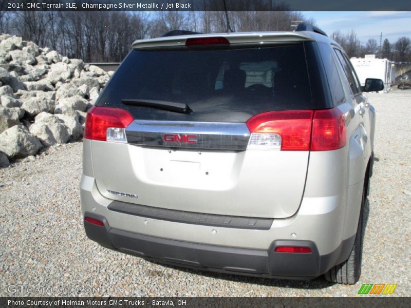 Champagne Silver Metallic / Jet Black 2014 GMC Terrain SLE