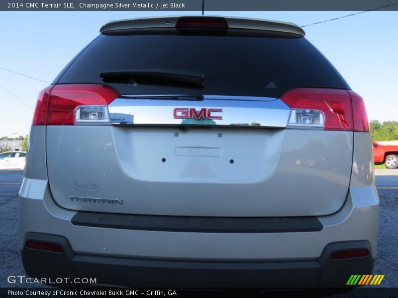 Champagne Silver Metallic / Jet Black 2014 GMC Terrain SLE