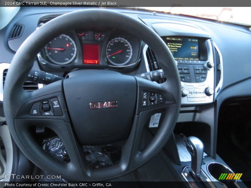 Champagne Silver Metallic / Jet Black 2014 GMC Terrain SLE