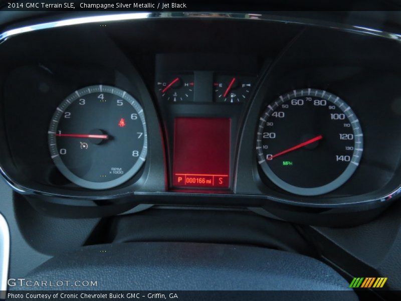 Champagne Silver Metallic / Jet Black 2014 GMC Terrain SLE
