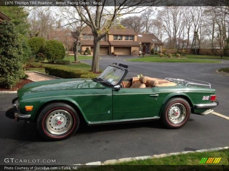  1976 TR6 Roadster British Racing Green