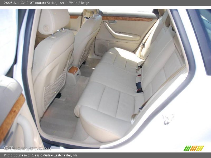 Arctic White / Beige 2006 Audi A4 2.0T quattro Sedan