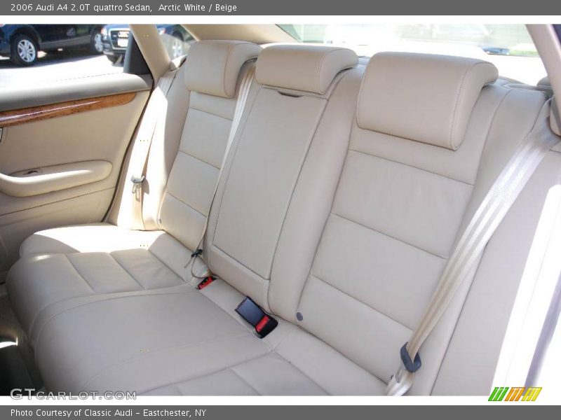 Arctic White / Beige 2006 Audi A4 2.0T quattro Sedan