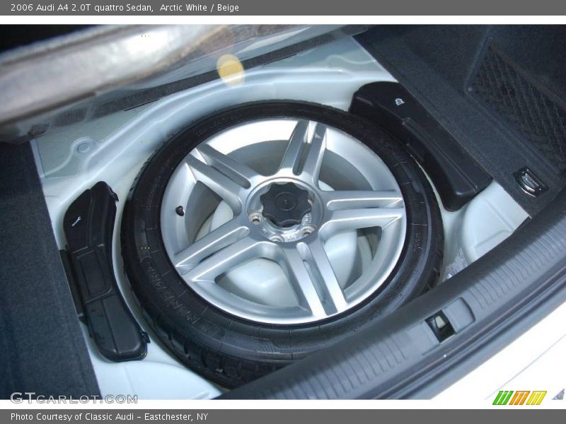 Arctic White / Beige 2006 Audi A4 2.0T quattro Sedan
