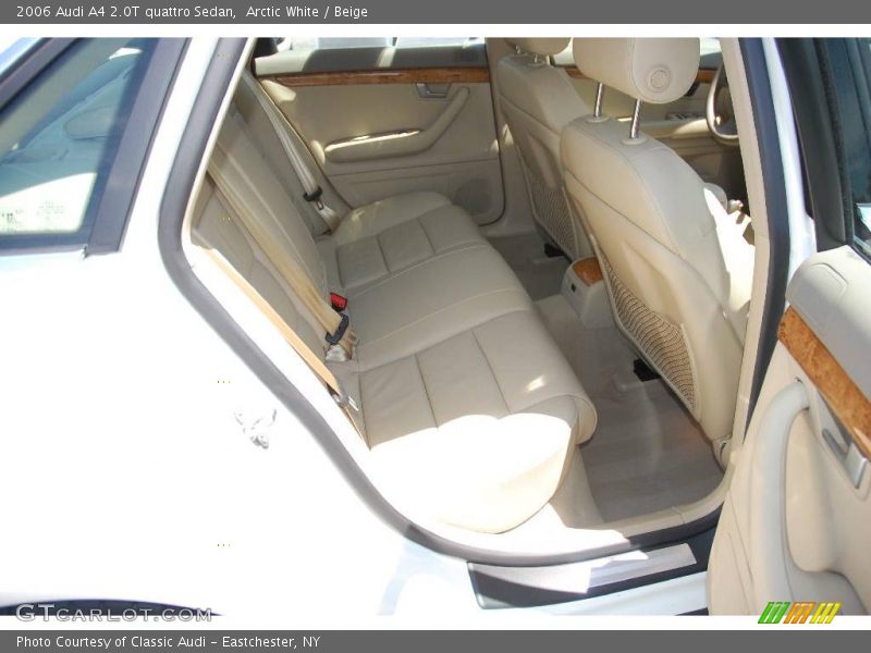 Arctic White / Beige 2006 Audi A4 2.0T quattro Sedan