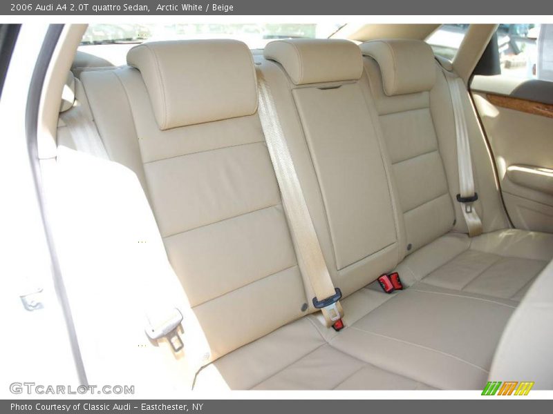 Arctic White / Beige 2006 Audi A4 2.0T quattro Sedan