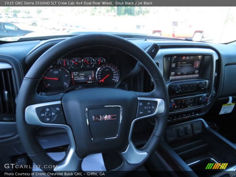  2015 Sierra 3500HD SLT Crew Cab 4x4 Dual Rear Wheel Steering Wheel