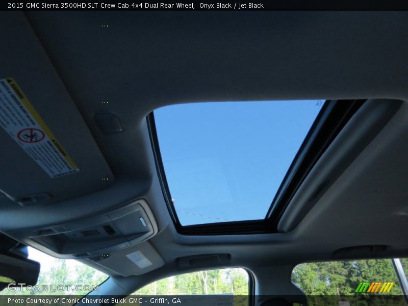 Onyx Black / Jet Black 2015 GMC Sierra 3500HD SLT Crew Cab 4x4 Dual Rear Wheel