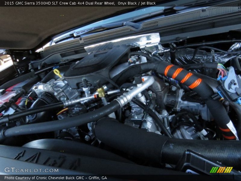  2015 Sierra 3500HD SLT Crew Cab 4x4 Dual Rear Wheel Engine - 6.6 Liter OHV 32-Valve Duramax Turbo-Diesel V8