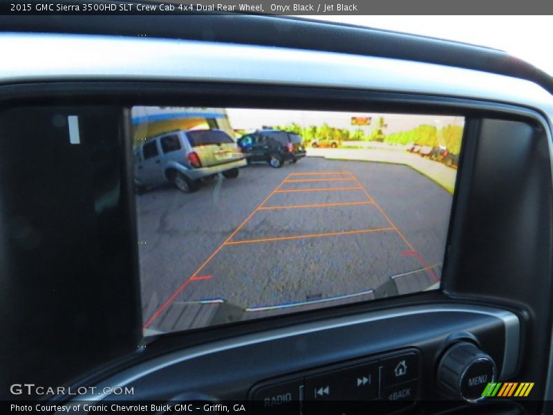 Onyx Black / Jet Black 2015 GMC Sierra 3500HD SLT Crew Cab 4x4 Dual Rear Wheel