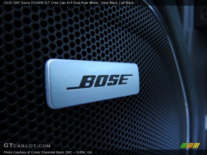 Audio System of 2015 Sierra 3500HD SLT Crew Cab 4x4 Dual Rear Wheel