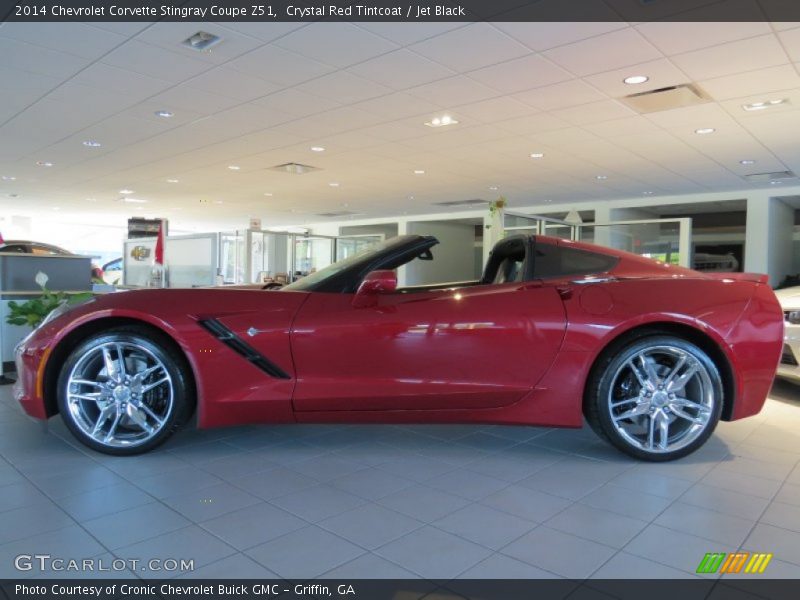  2014 Corvette Stingray Coupe Z51 Crystal Red Tintcoat