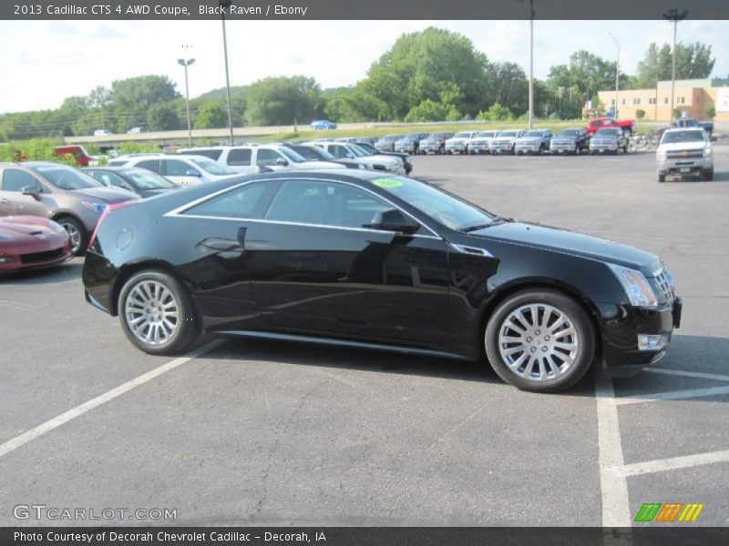 Black Raven / Ebony 2013 Cadillac CTS 4 AWD Coupe