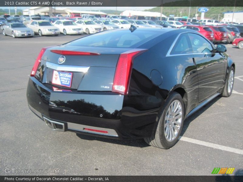 Black Raven / Ebony 2013 Cadillac CTS 4 AWD Coupe