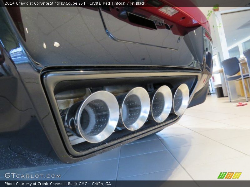 Exhaust of 2014 Corvette Stingray Coupe Z51