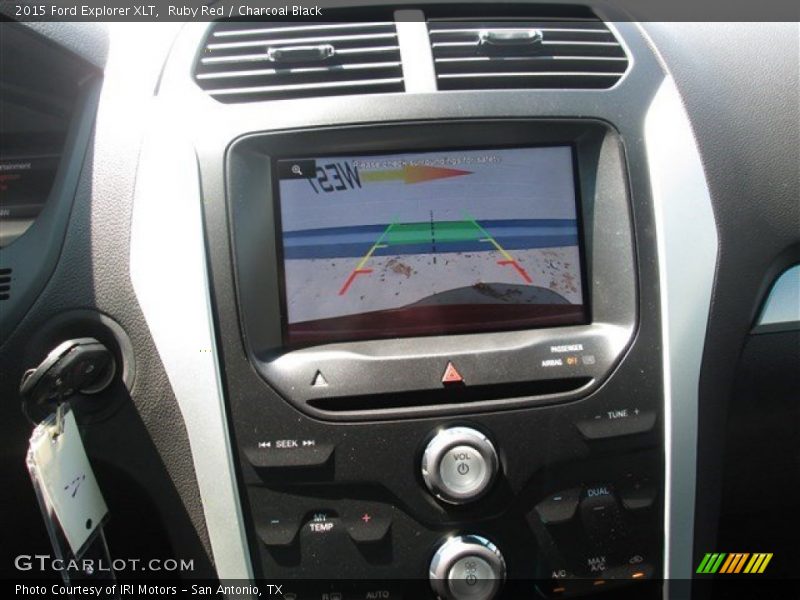 Ruby Red / Charcoal Black 2015 Ford Explorer XLT