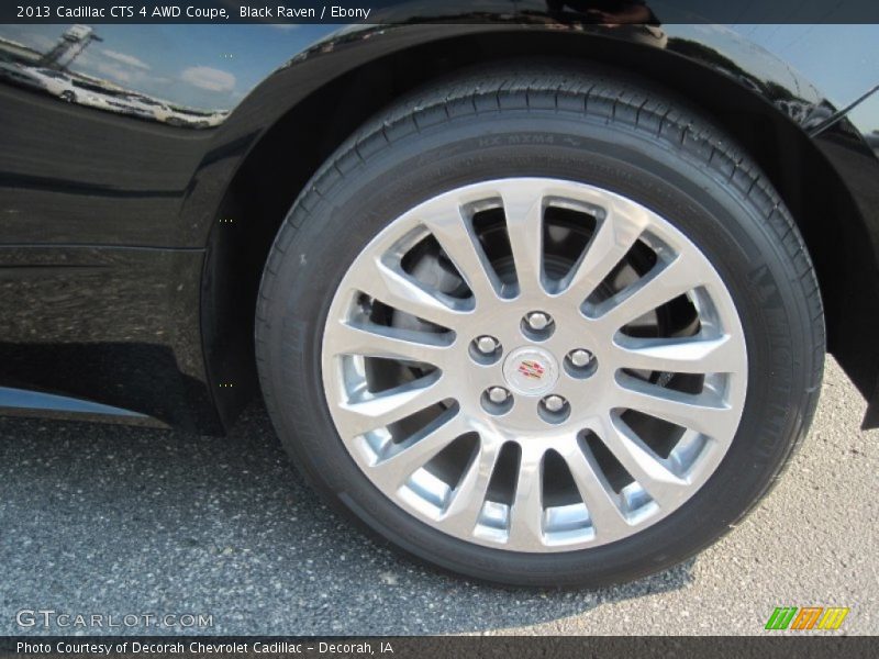 Black Raven / Ebony 2013 Cadillac CTS 4 AWD Coupe