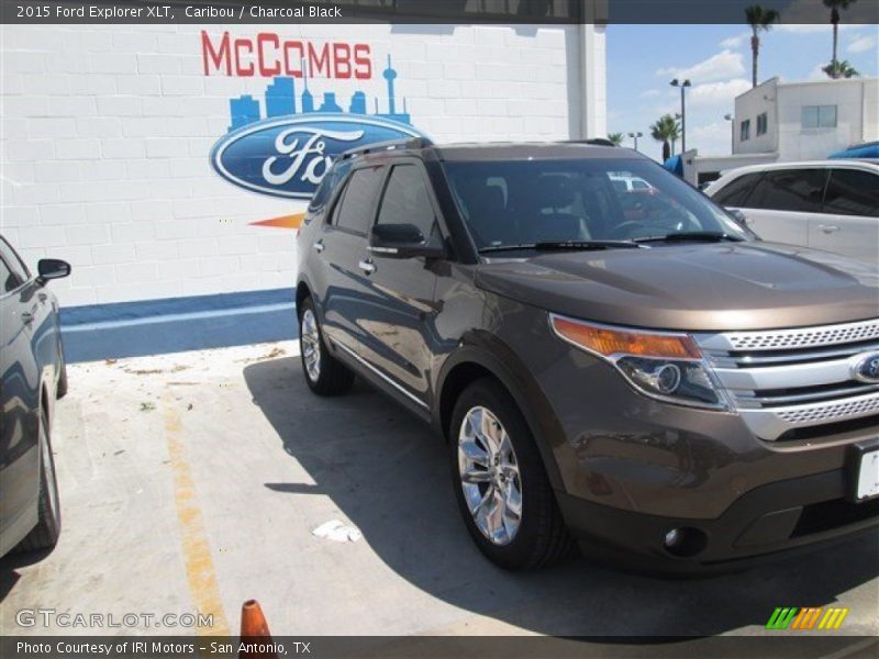 Caribou / Charcoal Black 2015 Ford Explorer XLT