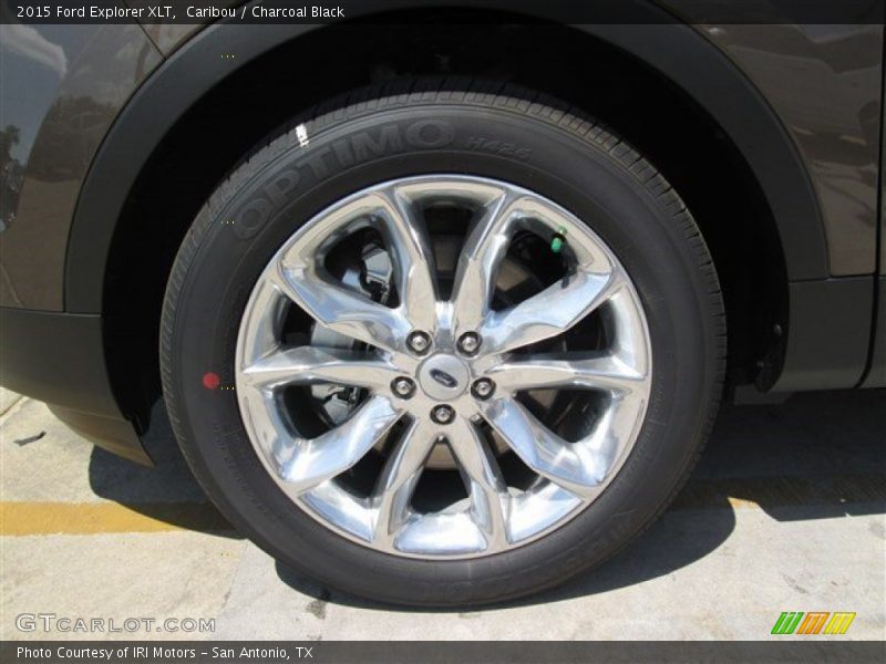 Caribou / Charcoal Black 2015 Ford Explorer XLT