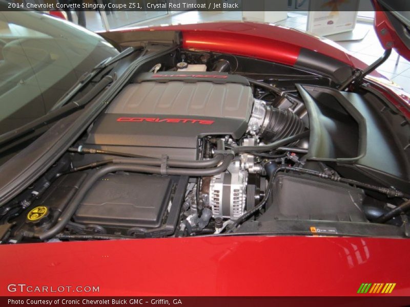  2014 Corvette Stingray Coupe Z51 Engine - 6.2 Liter DI OHV 16-Valve VVT V8