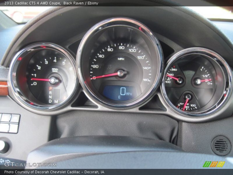 Black Raven / Ebony 2013 Cadillac CTS 4 AWD Coupe