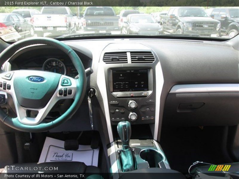 Caribou / Charcoal Black 2015 Ford Explorer XLT