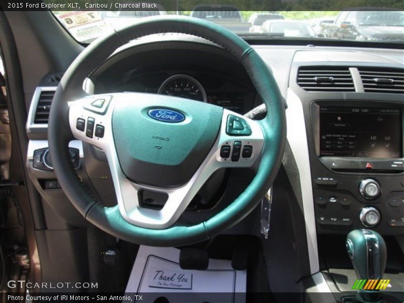 Caribou / Charcoal Black 2015 Ford Explorer XLT
