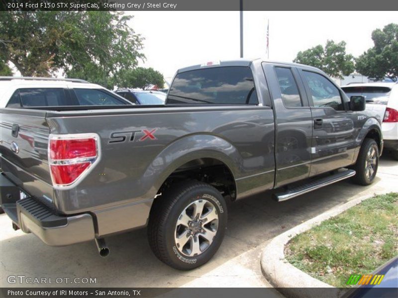 Sterling Grey / Steel Grey 2014 Ford F150 STX SuperCab