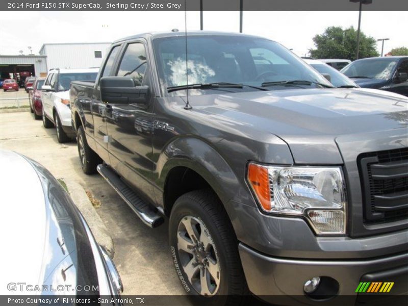 Sterling Grey / Steel Grey 2014 Ford F150 STX SuperCab