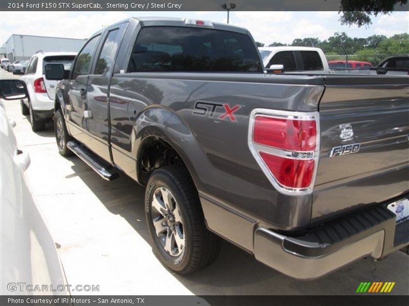 Sterling Grey / Steel Grey 2014 Ford F150 STX SuperCab