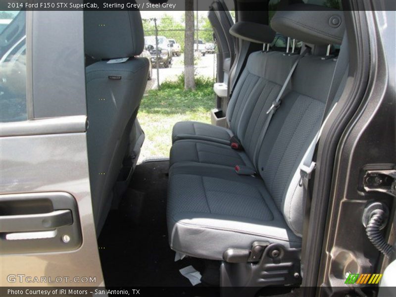 Sterling Grey / Steel Grey 2014 Ford F150 STX SuperCab