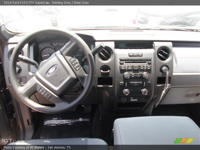 Sterling Grey / Steel Grey 2014 Ford F150 STX SuperCab