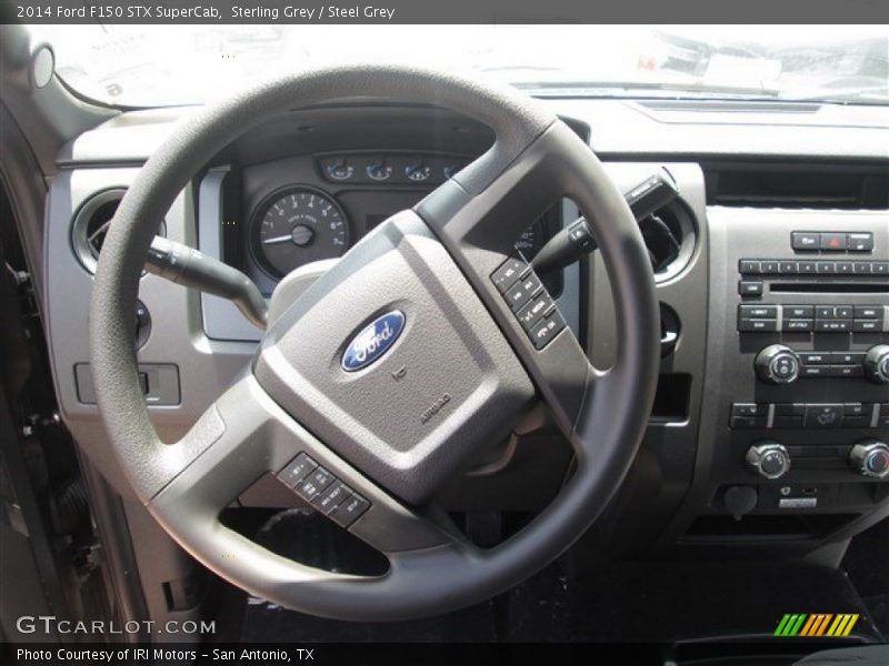 Sterling Grey / Steel Grey 2014 Ford F150 STX SuperCab