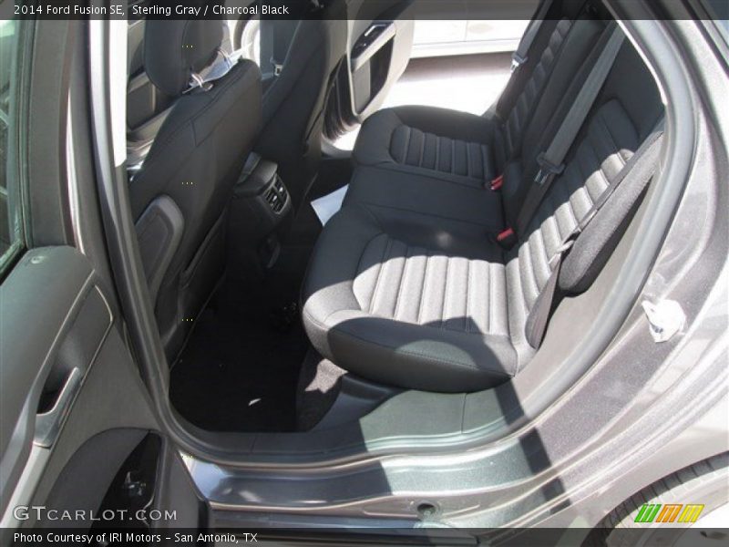 Sterling Gray / Charcoal Black 2014 Ford Fusion SE