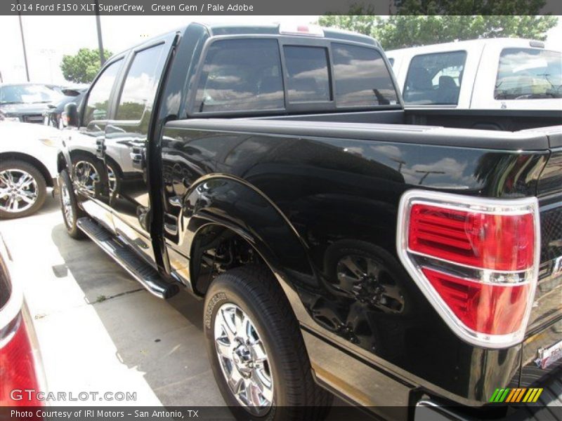 Green Gem / Pale Adobe 2014 Ford F150 XLT SuperCrew