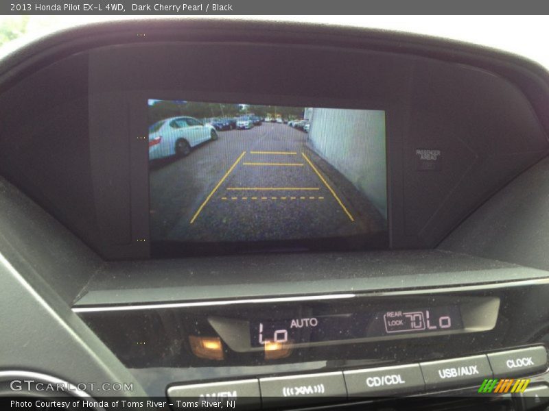 Dark Cherry Pearl / Black 2013 Honda Pilot EX-L 4WD