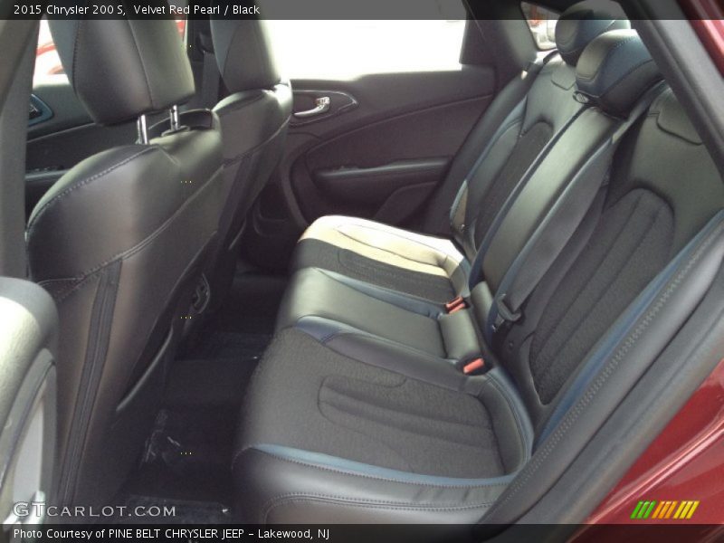 Rear Seat of 2015 200 S