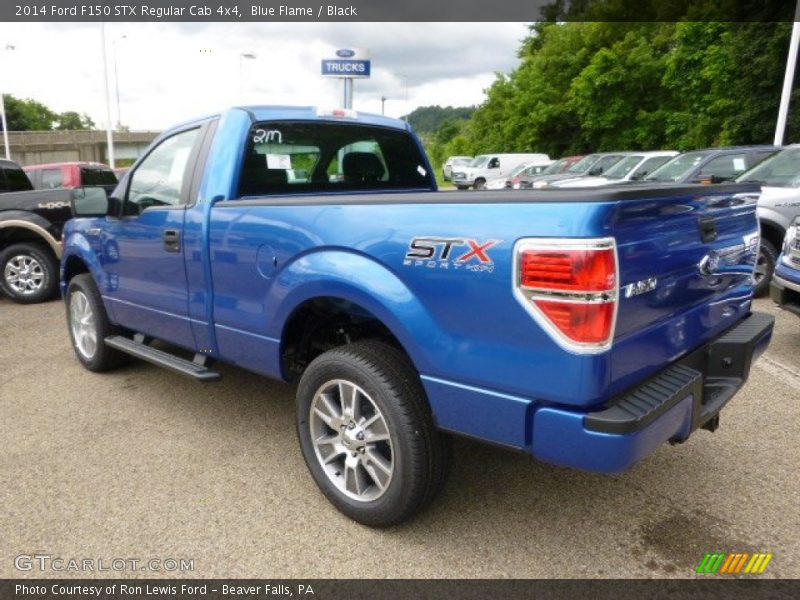 Blue Flame / Black 2014 Ford F150 STX Regular Cab 4x4