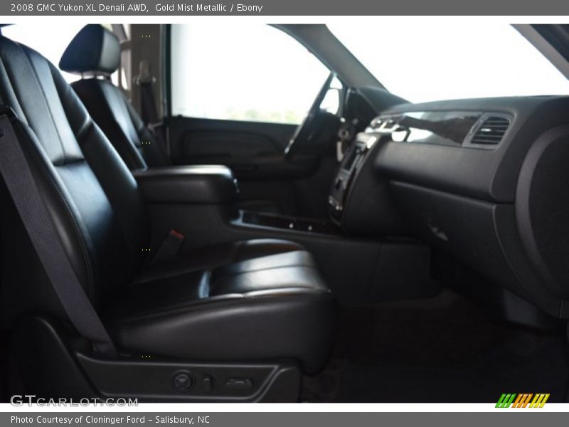 Gold Mist Metallic / Ebony 2008 GMC Yukon XL Denali AWD