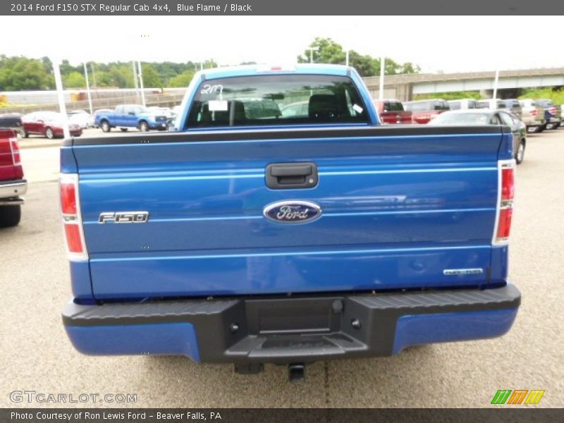 Blue Flame / Black 2014 Ford F150 STX Regular Cab 4x4