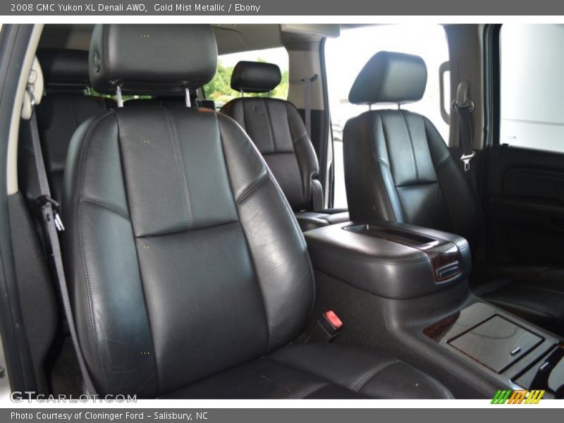 Gold Mist Metallic / Ebony 2008 GMC Yukon XL Denali AWD