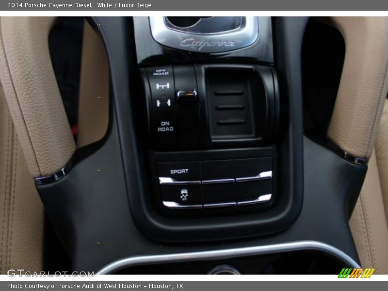White / Luxor Beige 2014 Porsche Cayenne Diesel