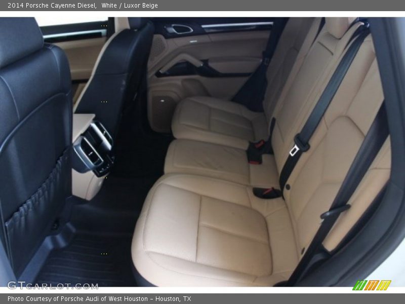 White / Luxor Beige 2014 Porsche Cayenne Diesel