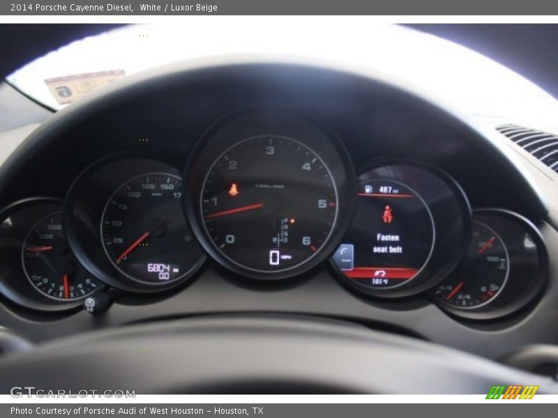  2014 Cayenne Diesel Diesel Gauges