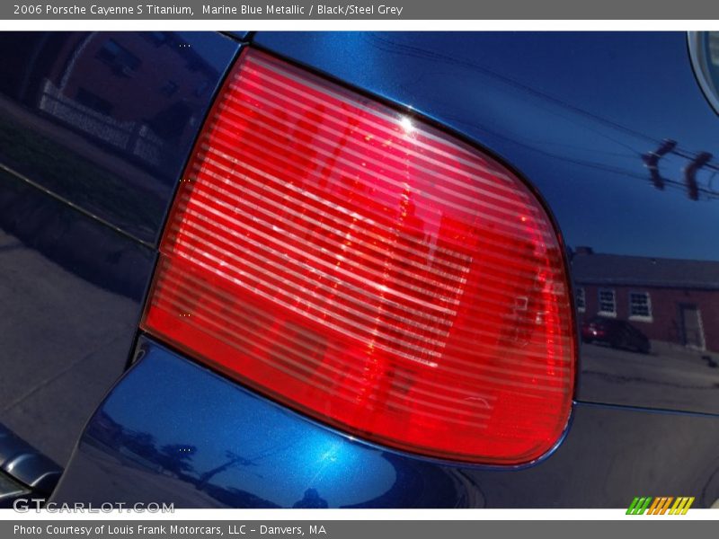 Marine Blue Metallic / Black/Steel Grey 2006 Porsche Cayenne S Titanium
